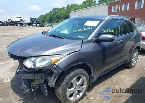 2016 Honda Hr-V Ex-L from USA, damaged, VIN 3CZRU6H75GM711436